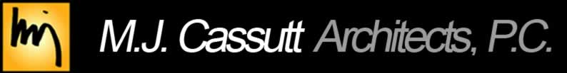 MJ Cassutt Architects Title and Logo